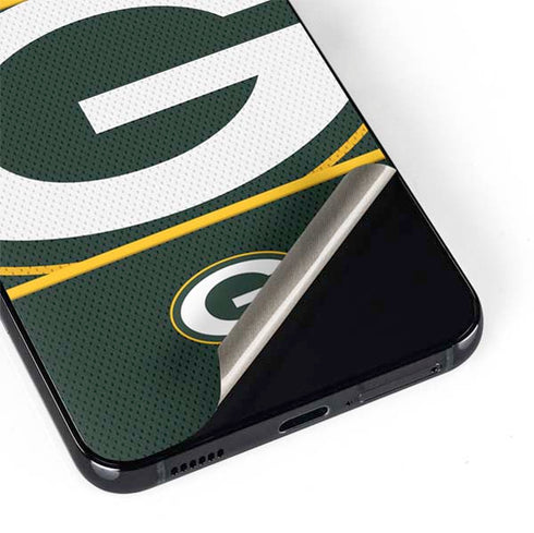NFL Green Bay Packers Zone Block Galaxy S22 Plus Skin