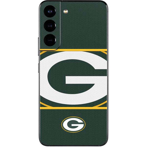 NFL Green Bay Packers Zone Block Galaxy S22 Skin