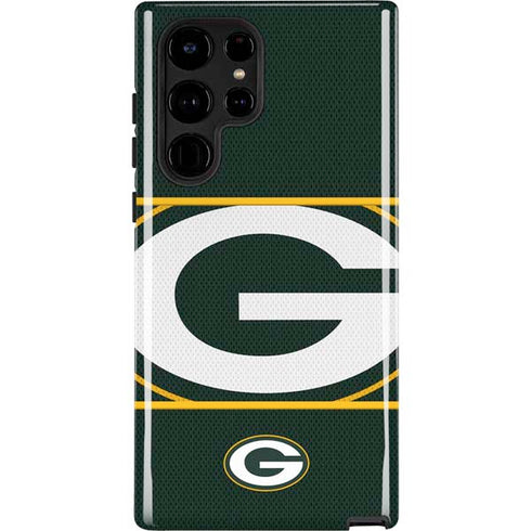 NFL Green Bay Packers Zone Block Galaxy S22 Ultra Pro Case