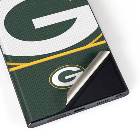 NFL Green Bay Packers Zone Block Galaxy S22 Ultra Skin