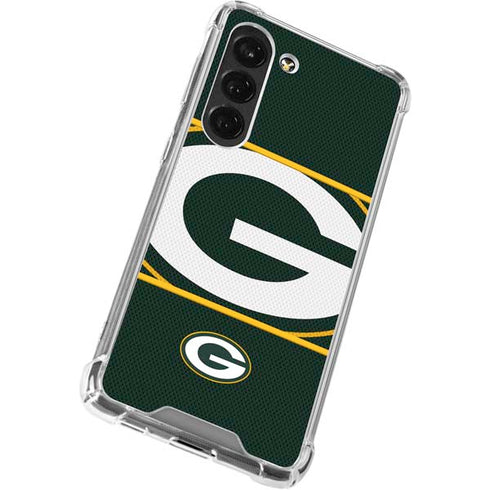 NFL Green Bay Packers Zone Block Galaxy S23 Clear Case