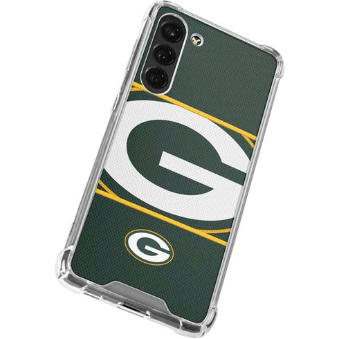 NFL Green Bay Packers Zone Block Galaxy S23 Plus Clear Case
