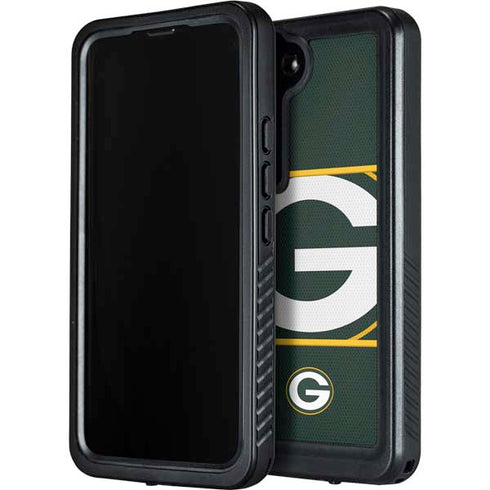 NFL Green Bay Packers Zone Block Galaxy S23 Plus Waterproof Case