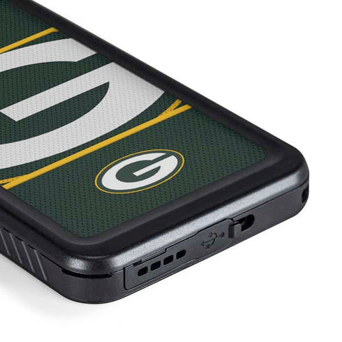 NFL Green Bay Packers Zone Block Galaxy S23 Plus Waterproof Case