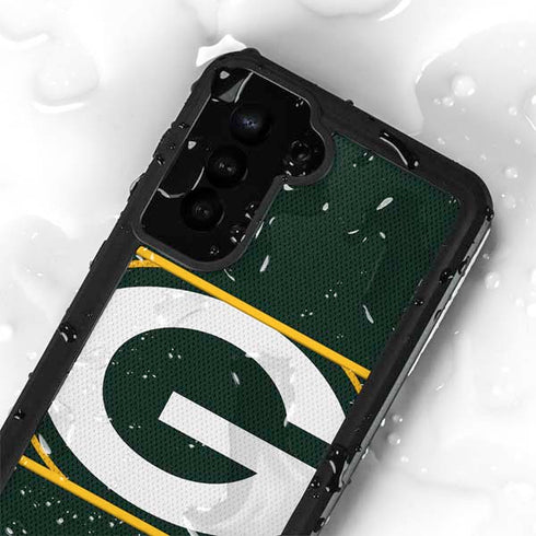 NFL Green Bay Packers Zone Block Galaxy S23 Plus Waterproof Case