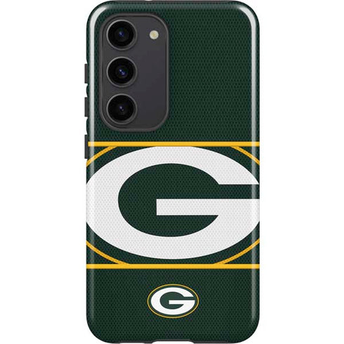 NFL Green Bay Packers Zone Block Galaxy S23 Pro Case