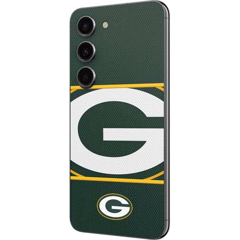 NFL Green Bay Packers Zone Block Galaxy S23 Skin