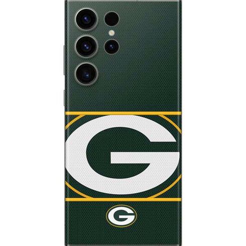 NFL Green Bay Packers Zone Block Galaxy S23 Ultra Skin