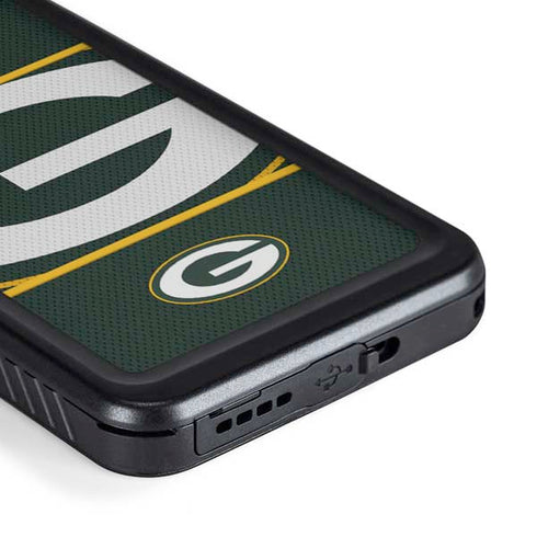 NFL Green Bay Packers Zone Block Galaxy S23 Waterproof Case