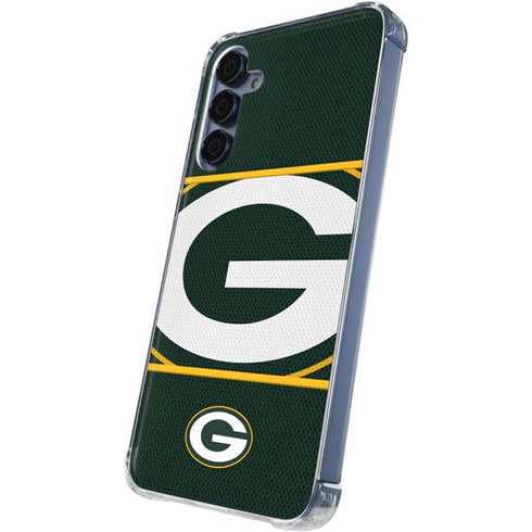 NFL Green Bay Packers Zone Block Galaxy S24 Clear Case