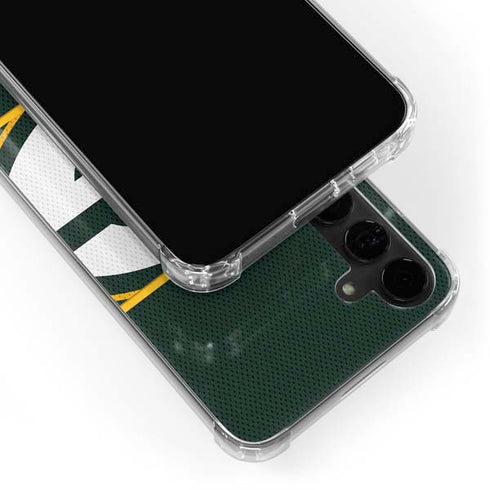 NFL Green Bay Packers Zone Block Galaxy S24 Plus Clear Case
