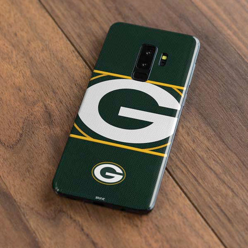NFL Green Bay Packers Zone Block Galaxy S9 Plus Skin