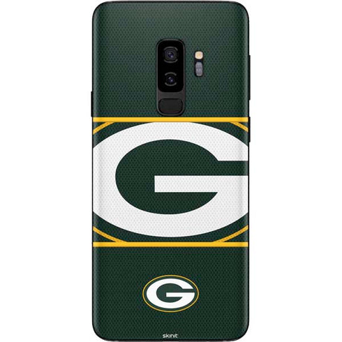 NFL Green Bay Packers Zone Block Galaxy S9 Plus Skin