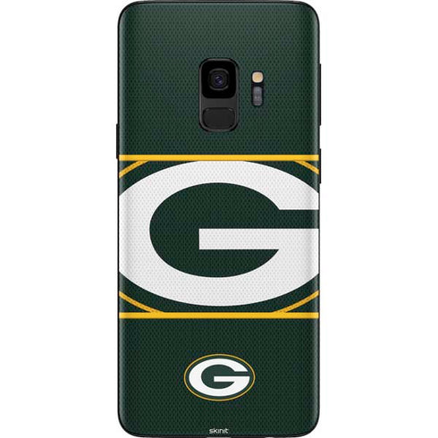 NFL Green Bay Packers Zone Block Galaxy S9 Skin