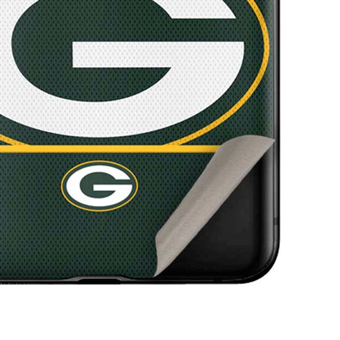 NFL Green Bay Packers Zone Block Galaxy Z Flip Skin