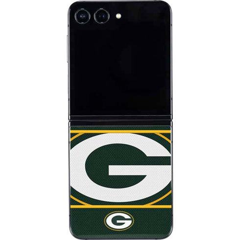NFL Green Bay Packers Zone Block Galaxy Z Flip5 5G Skin