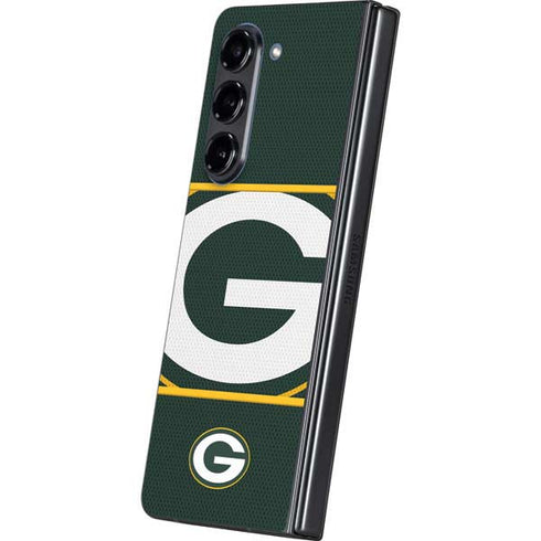 NFL Green Bay Packers Zone Block Galaxy Z Fold5 5G Skin