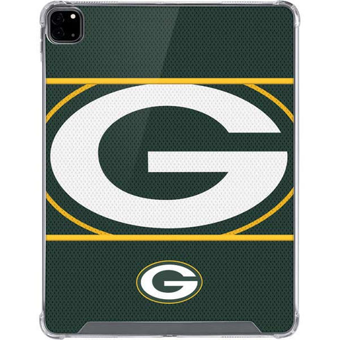 NFL Green Bay Packers Zone Block iPad Pro 12.9in (2020) Clear Case