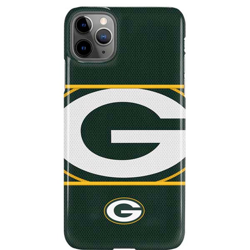 NFL Green Bay Packers Zone Block iPhone 11 Pro Max Lite Case