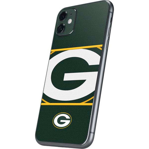 NFL Green Bay Packers Zone Block iPhone 11 Skin