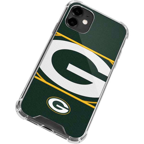 NFL Green Bay Packers Zone Block iPhone 12 Clear Case