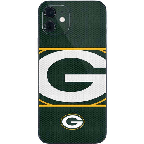 NFL Green Bay Packers Zone Block iPhone 12 Mini Skin