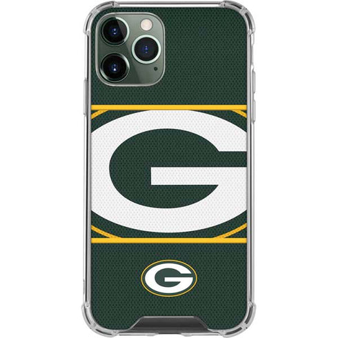 NFL Green Bay Packers Zone Block iPhone 12 Pro Clear Case