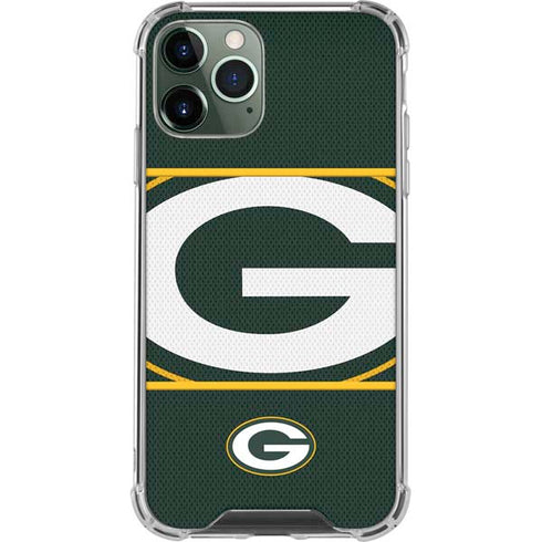 NFL Green Bay Packers Zone Block iPhone 12 Pro Max Clear Case