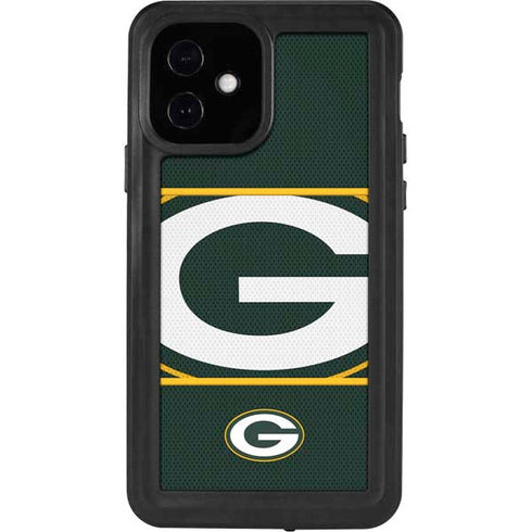 NFL Green Bay Packers Zone Block iPhone 12 Waterproof Case