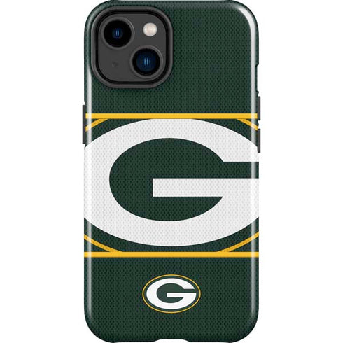 NFL Green Bay Packers Zone Block iPhone 14 Plus Impact Case
