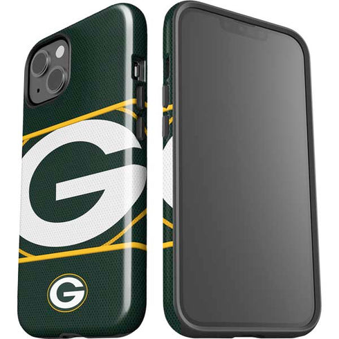 NFL Green Bay Packers Zone Block iPhone 14 Plus Impact Case