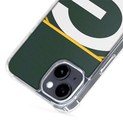 NFL Green Bay Packers Zone Block iPhone 15 Plus MagSafe Case