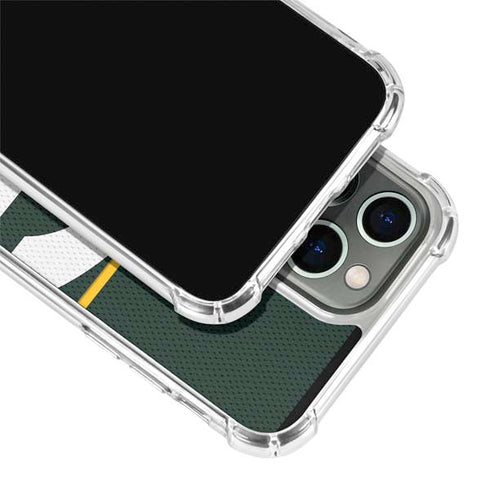 NFL Green Bay Packers Zone Block iPhone 14 Pro Clear Case