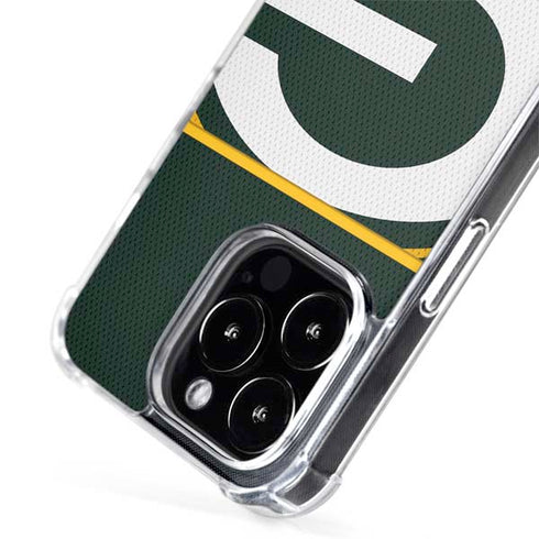 NFL Green Bay Packers Zone Block iPhone 15 Pro MagSafe Case