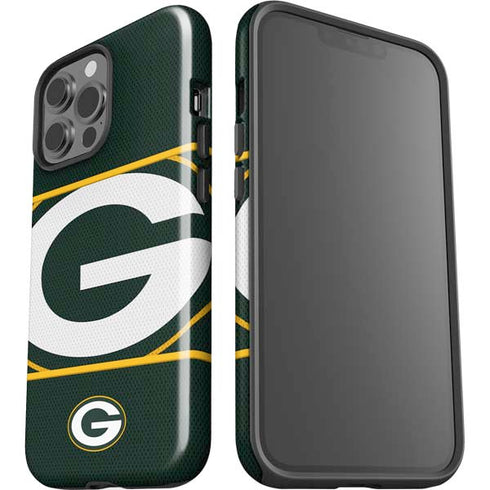 NFL Green Bay Packers Zone Block iPhone 14 Pro Max Impact Case