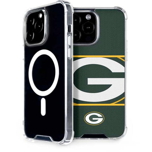 NFL Green Bay Packers Zone Block iPhone 15 Pro Max MagSafe Case