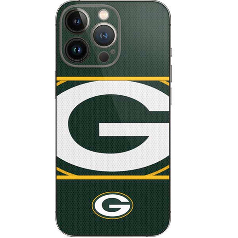NFL Green Bay Packers Zone Block iPhone 14 Pro Skin
