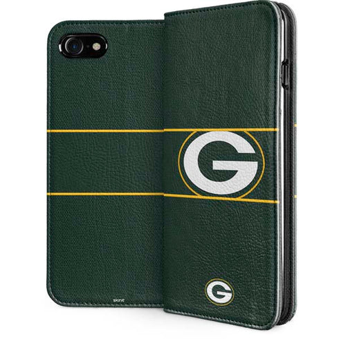 NFL Green Bay Packers Zone Block iPhone SE (2nd & 3rd Gen) Folio Case