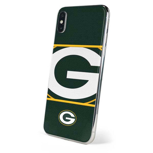 NFL Green Bay Packers Zone Block iPhone XS Skin