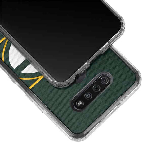 NFL Green Bay Packers Zone Block LG K51/Q51 Clear Case
