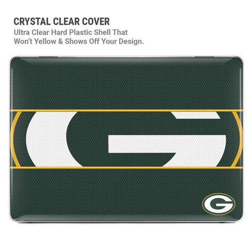 NFL Green Bay Packers Zone Block MacBook Air 15in (2023-2025) Case plus Skin