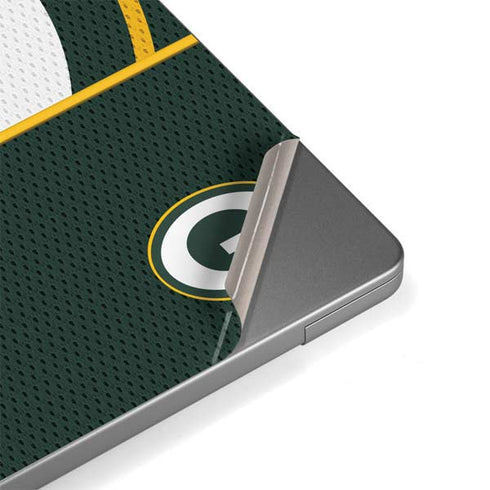 NFL Green Bay Packers Zone Block MacBook Pro 14in (2021-24) Skin