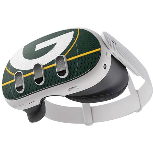 NFL Green Bay Packers Zone Block Meta Quest 3 Skin