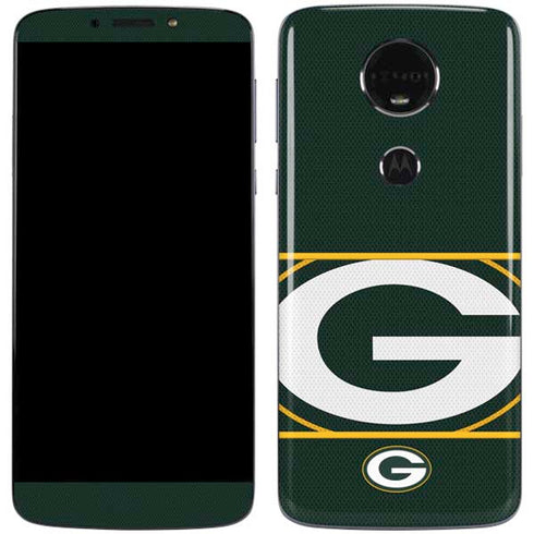 NFL Green Bay Packers Zone Block Moto E5 Plus Skin