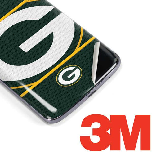 NFL Green Bay Packers Zone Block Moto E5 Plus Skin