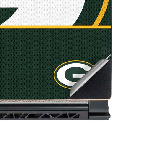 NFL Green Bay Packers Zone Block MSI GS65 Stealth Laptop Skin