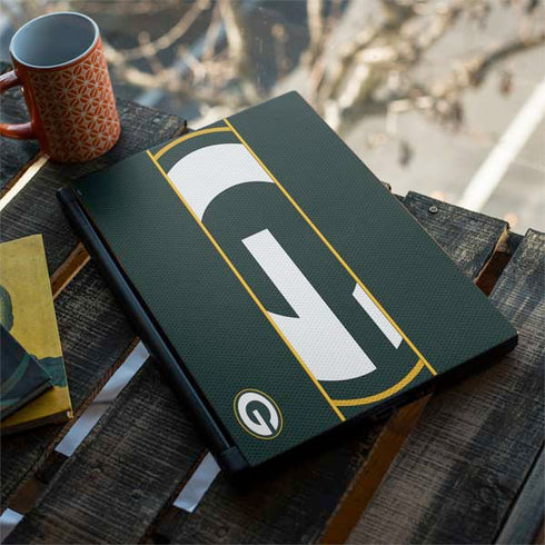 NFL Green Bay Packers Zone Block MSI GS65 Stealth Laptop Skin