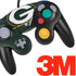 NFL Green Bay Packers Zone Block Nintendo GameCube Controller Skin