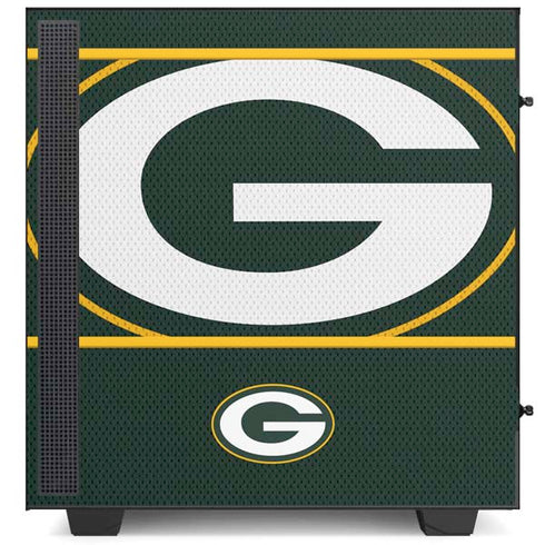NFL Green Bay Packers Zone Block NZXT H510 Compact ATX Mid-Tower Case Skin