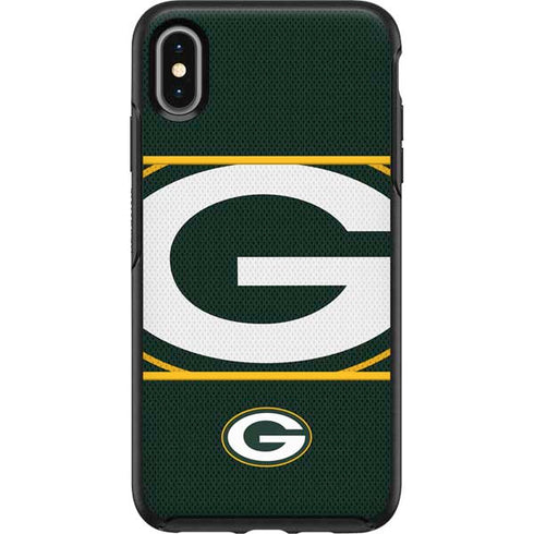 NFL Green Bay Packers Zone Block Otterbox Symmetry iPhone Skin